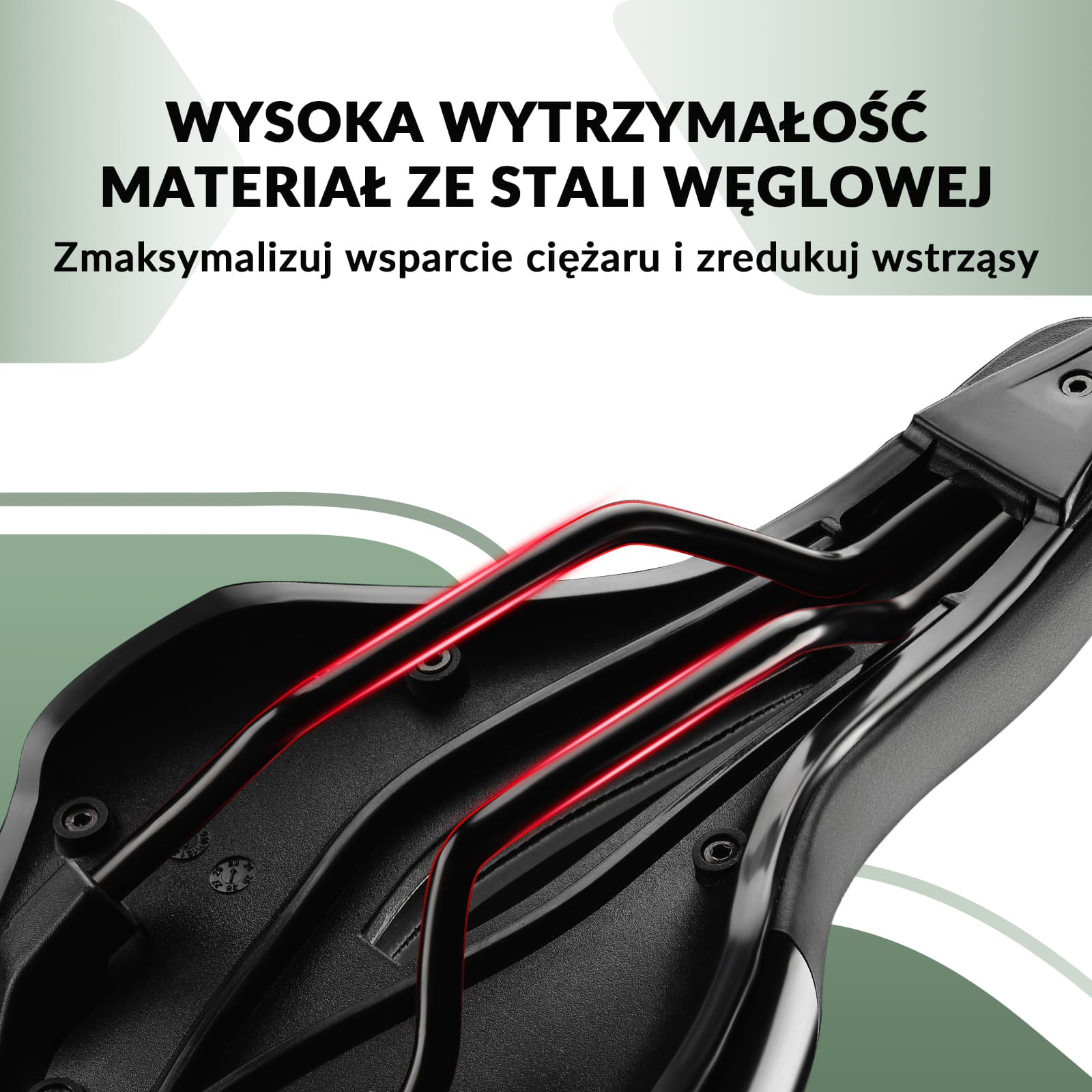 Siodełko Rowerowe Ergonomiczne i Antypoślizgowe-828 - Image 3