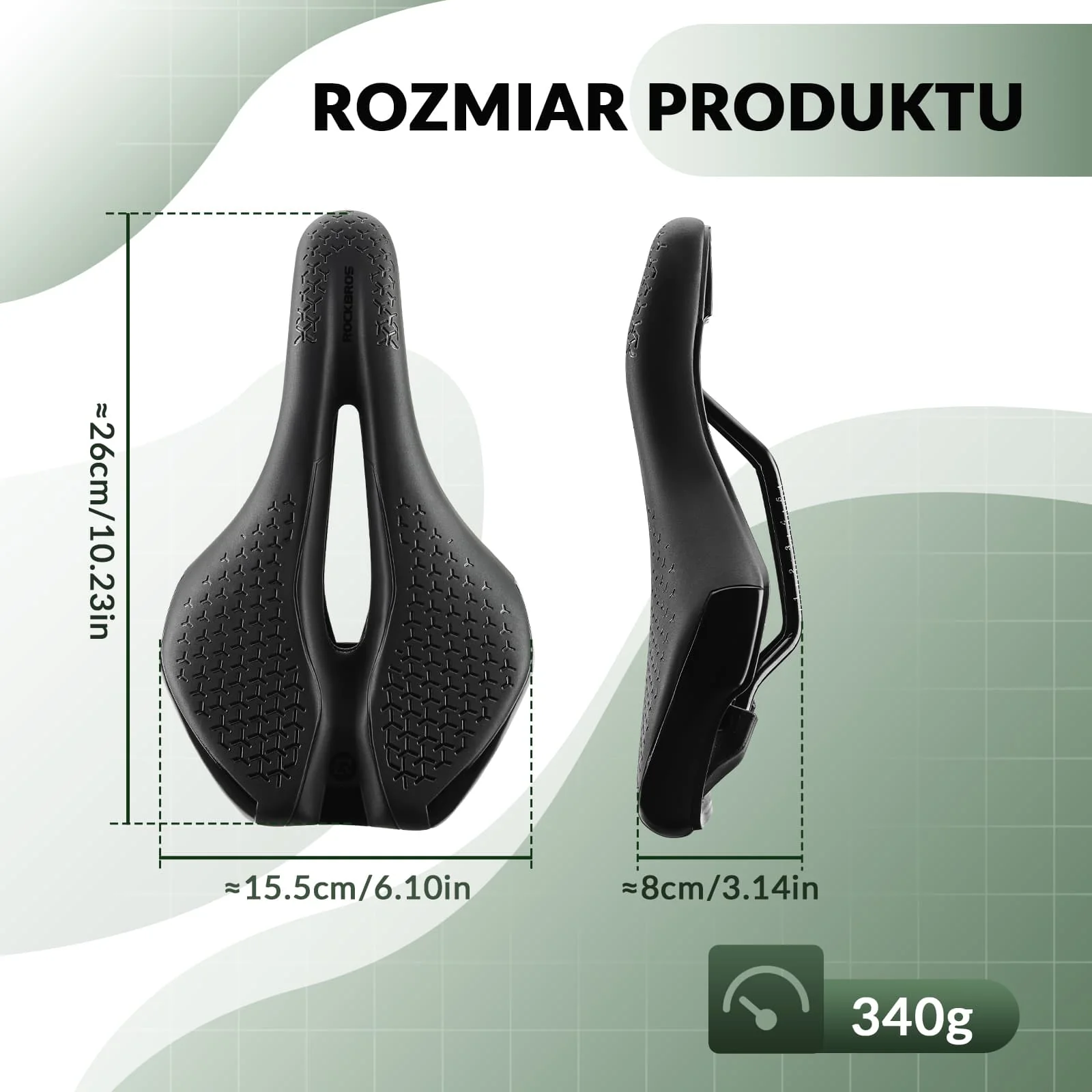 Siodełko Rowerowe Ergonomiczne i Antypoślizgowe-828 - Image 4