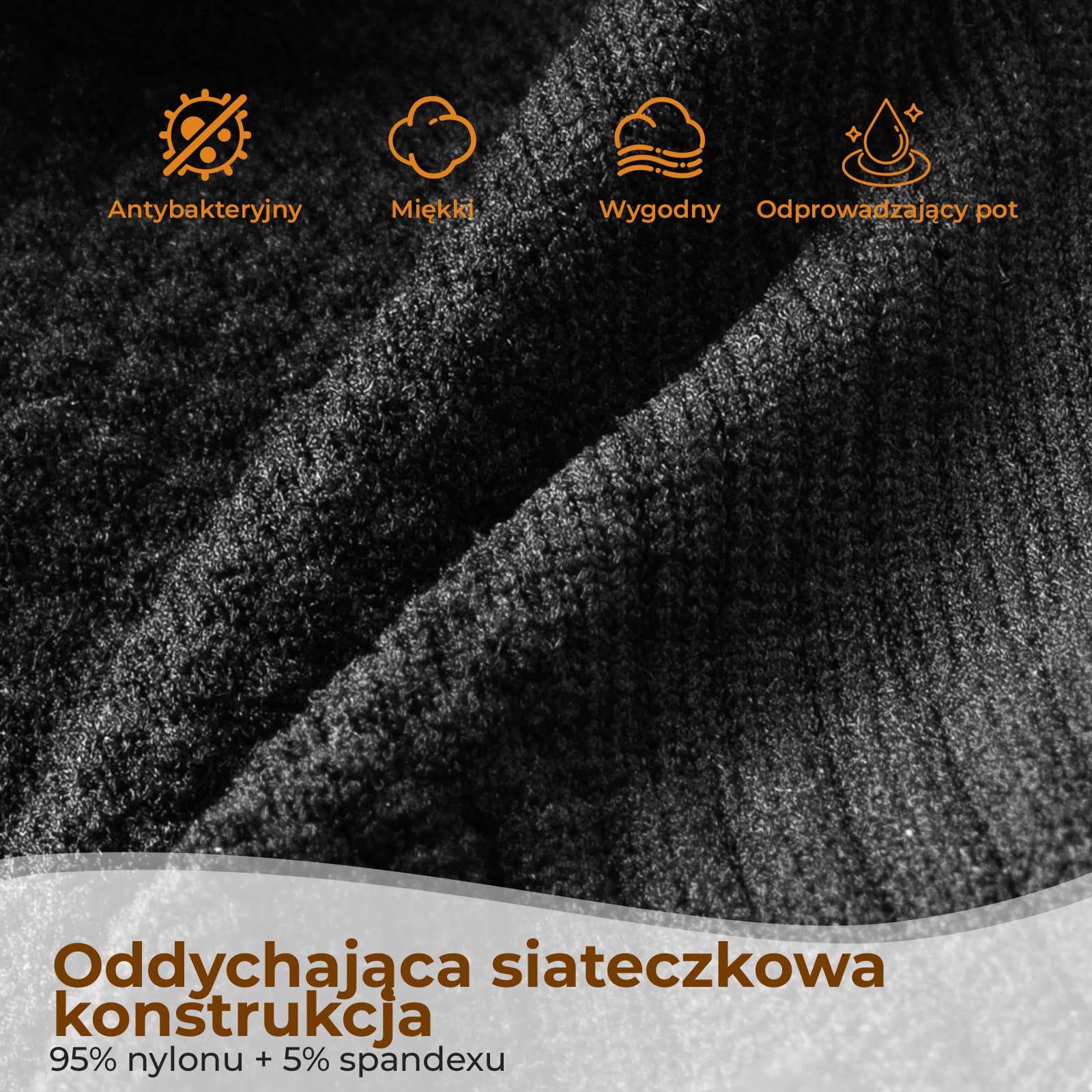 Skarpety Profesjonalne Kompresyjne Kolarskie do Połowy łydki-YDWZ001 - Image 16