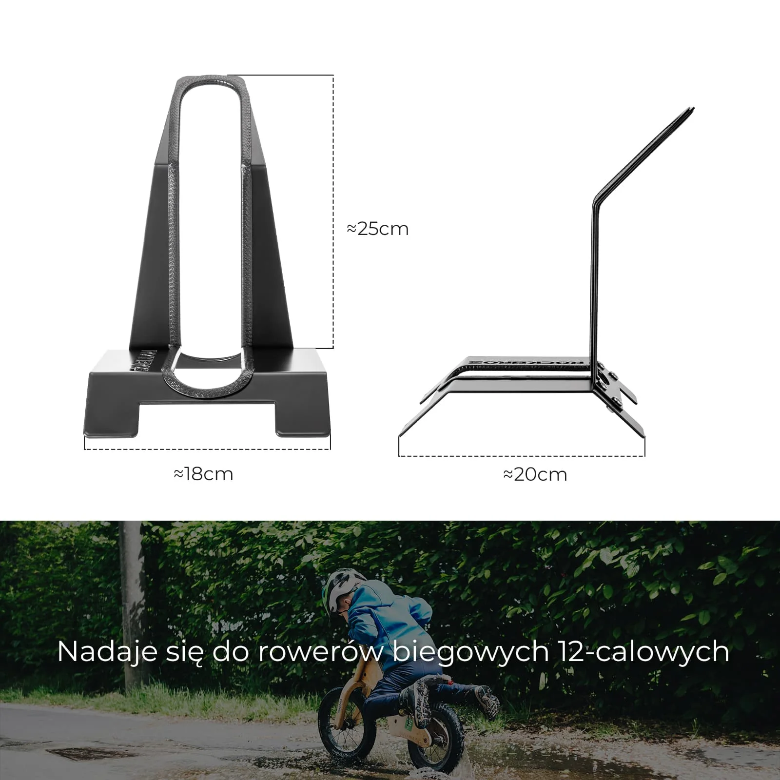 Stojak Parkingowy do Rowerka Biegowego 12″-HS-T013L - Image 2