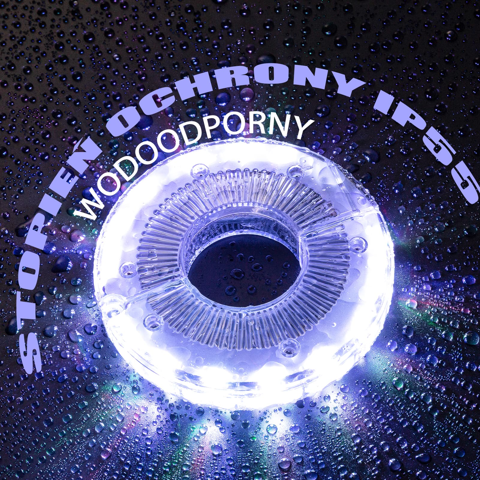 Światło Koła Rowerowego USB-Ładowalna, Wodoodporna Lampa Do Obręczy - Image 4