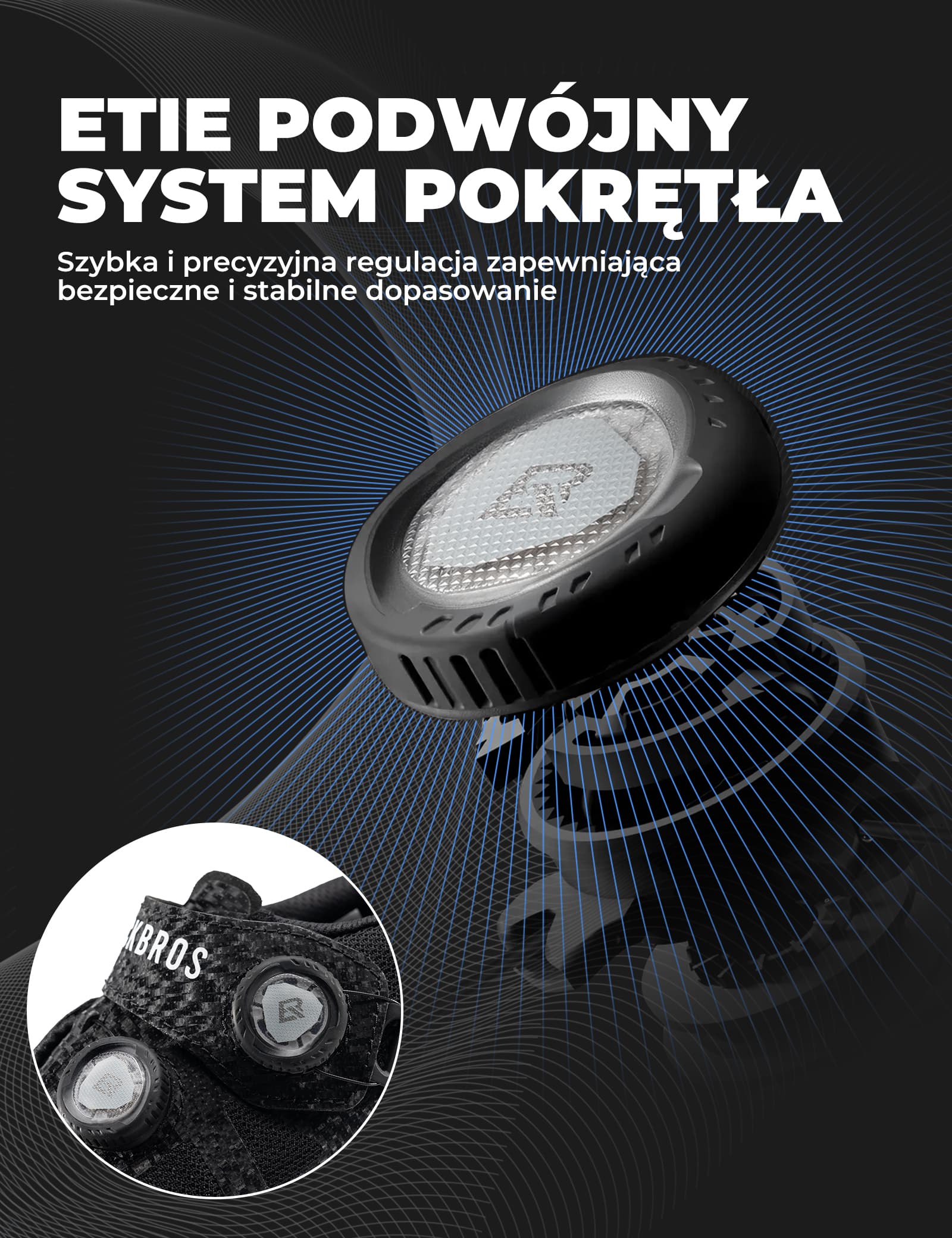 Sztywne Antypoślizgowe Buty Rowerowe Z Dwoma Pokrętłami Bez Bloków-NR3 - Image 4