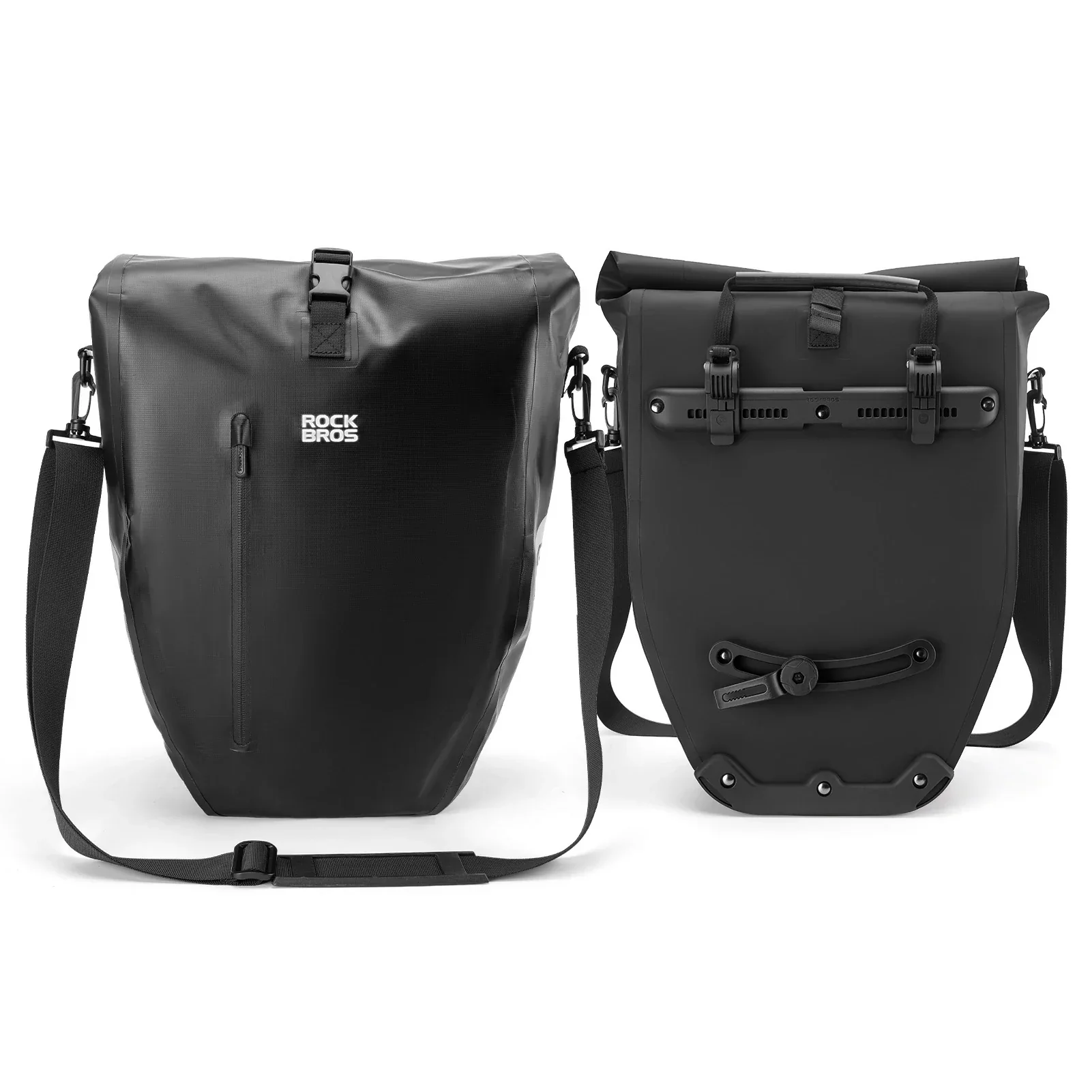 Torba Rowerowa Na Bagażnik W Pełni Wodoodporna I Odblaskowa 20L -AS-166 - Image 20