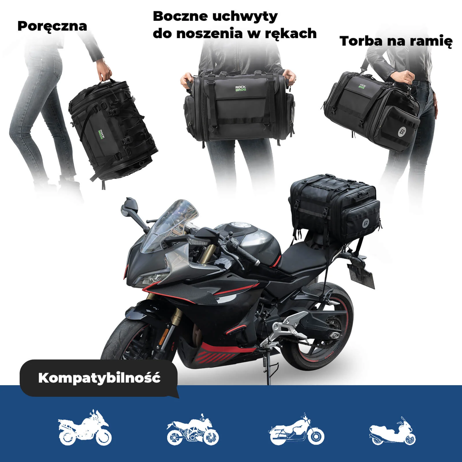 Torby i sakwy motocyklowe 43-50L - Image 6