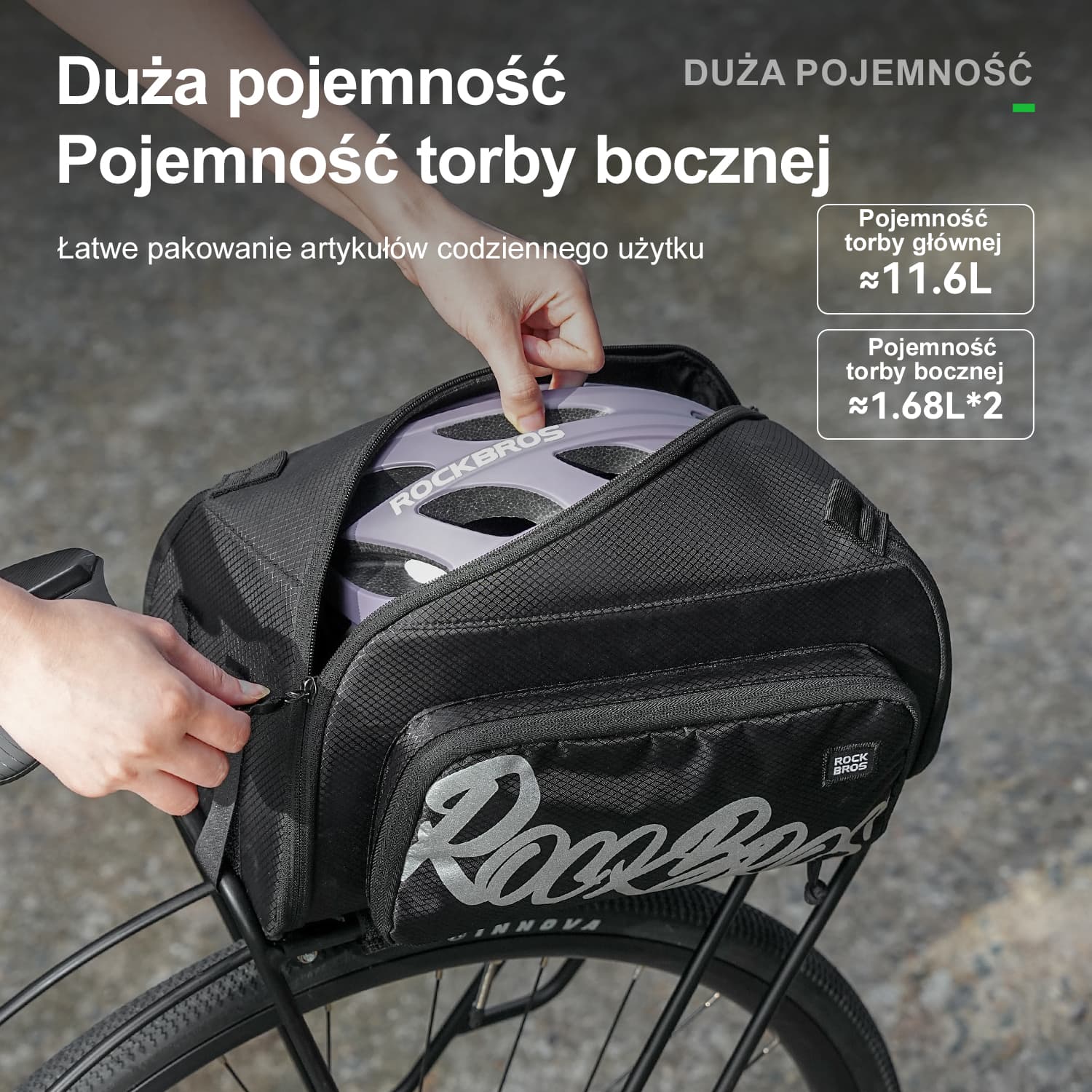 Torby na Bagażnik Jednoczęściowa Konstrukcja-A37-1 - Image 4