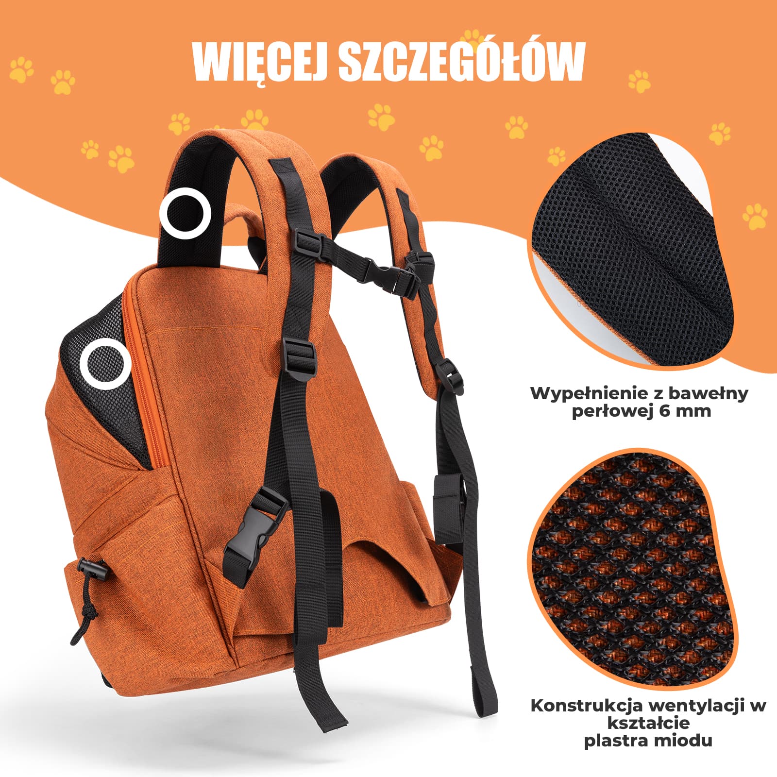Torby na kierownicę torba na rower składany Brompton dla zwierząt 21L - Image 11