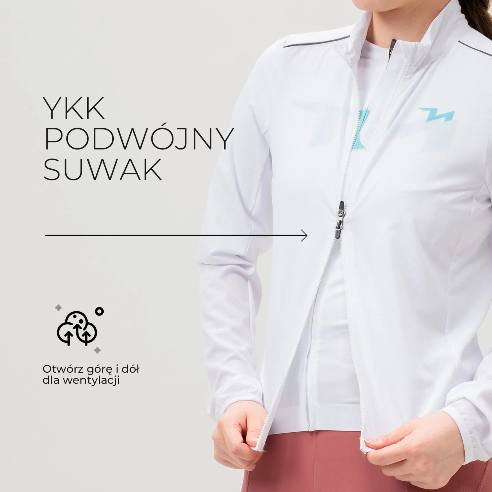 TVI  Damska Kurtka Rowerowa Wiatroszczelna-YPW069 - Image 25