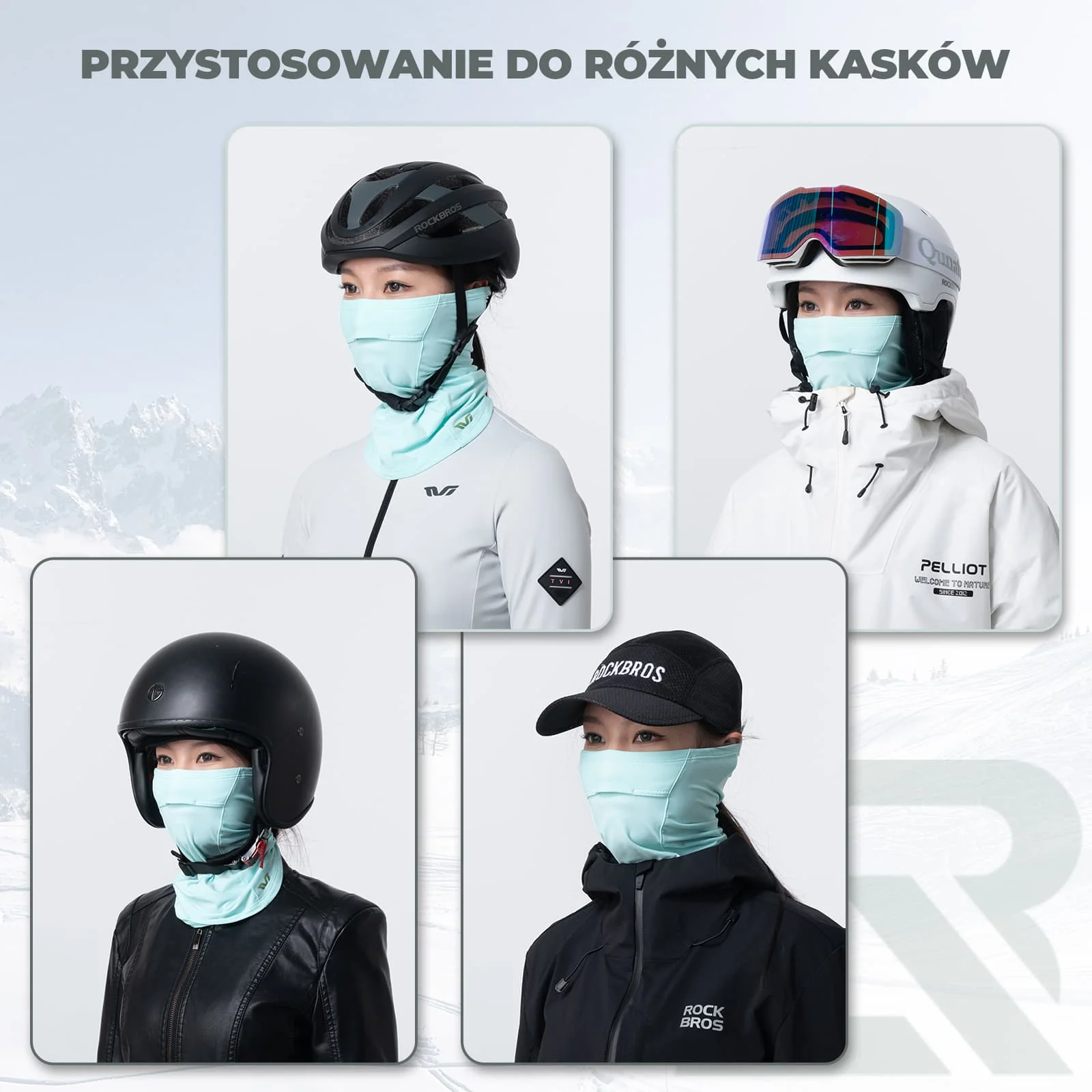 TVI Kominiarki Damski Zimowy Ciepły-YDWB004 - Image 6