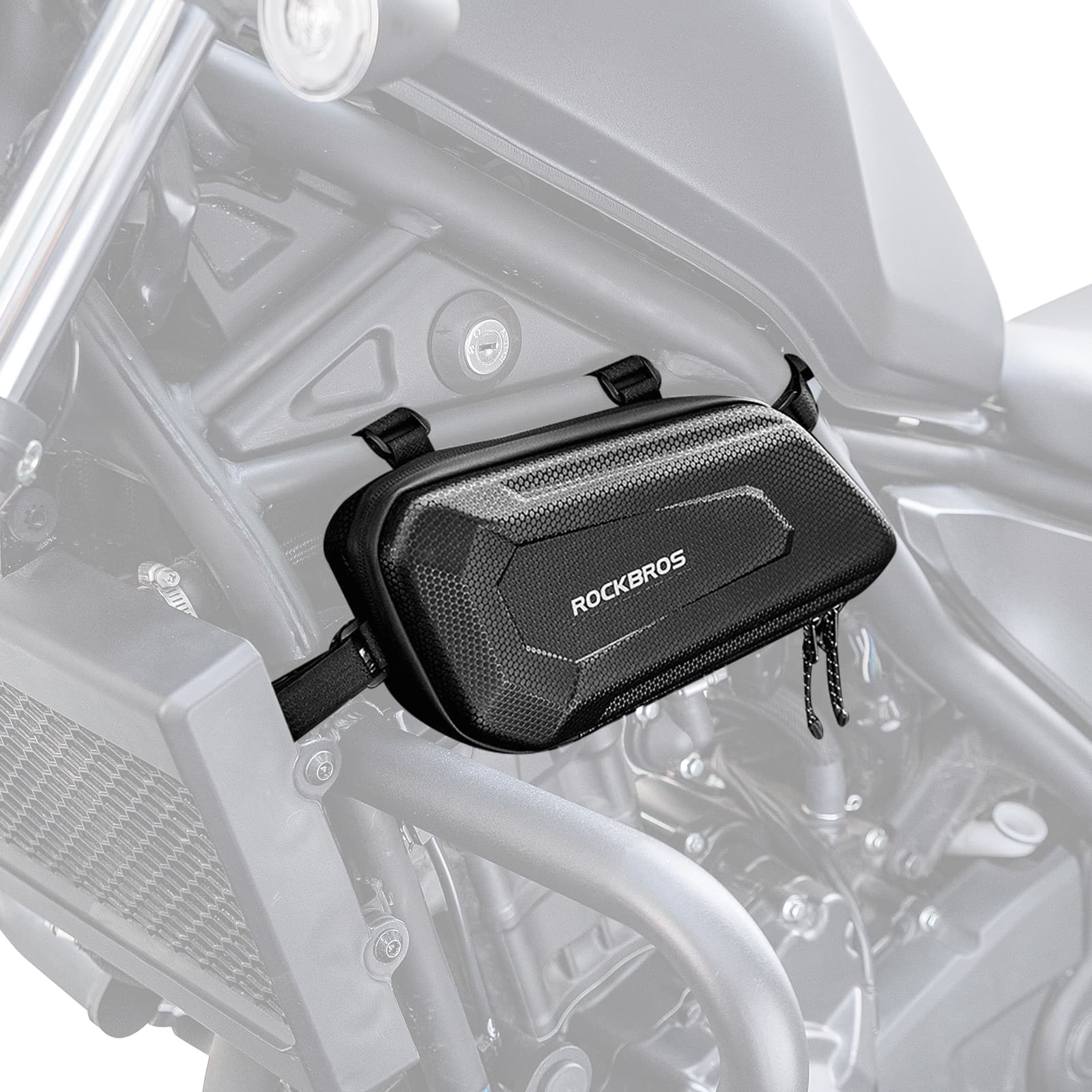 Twarda Sakwa Boczne Do Motocykla 1.5L Lewo/Prawo-B106