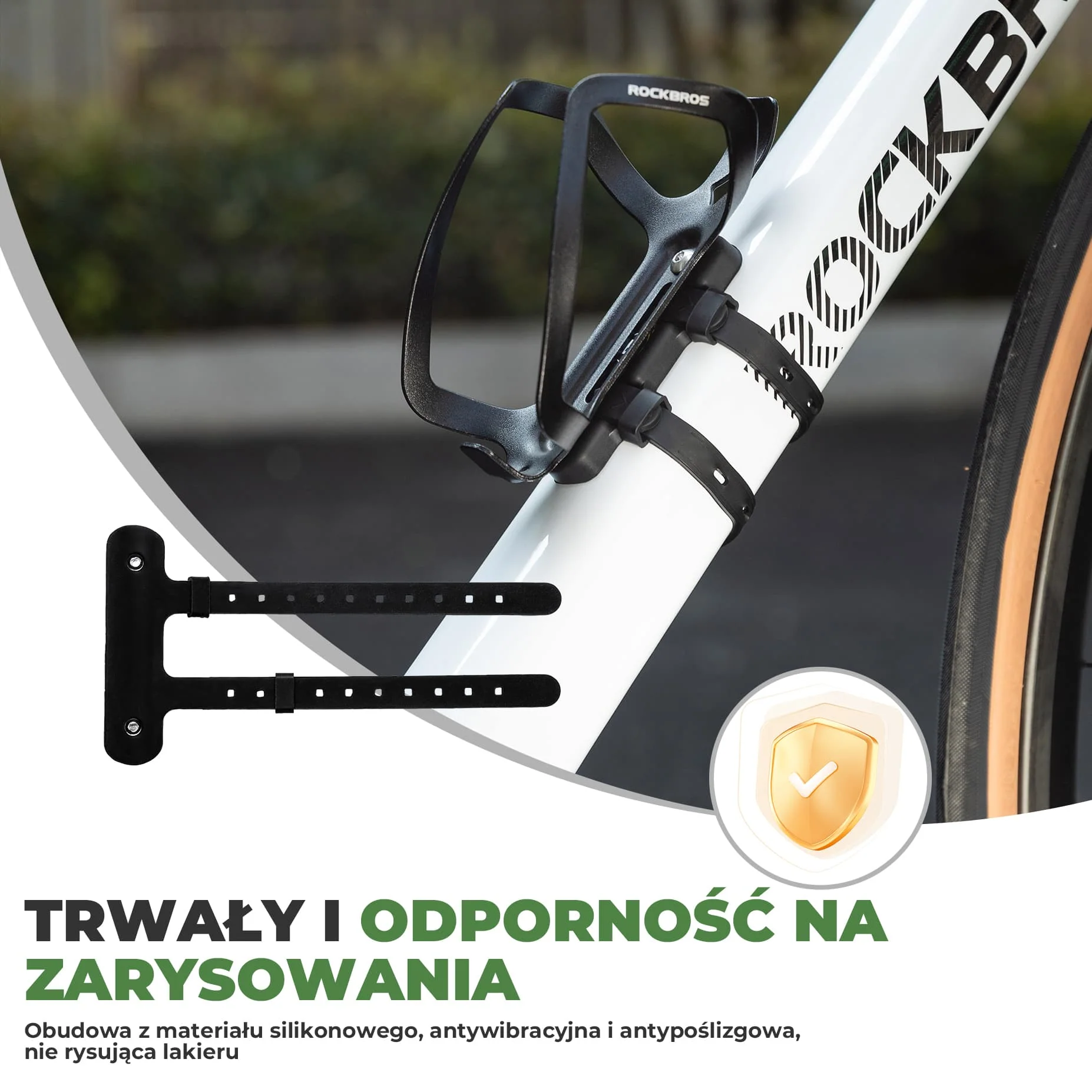 Uchwyt na Bidon Rowerowy Adapter Bez Otworów-BKG019B - Image 23