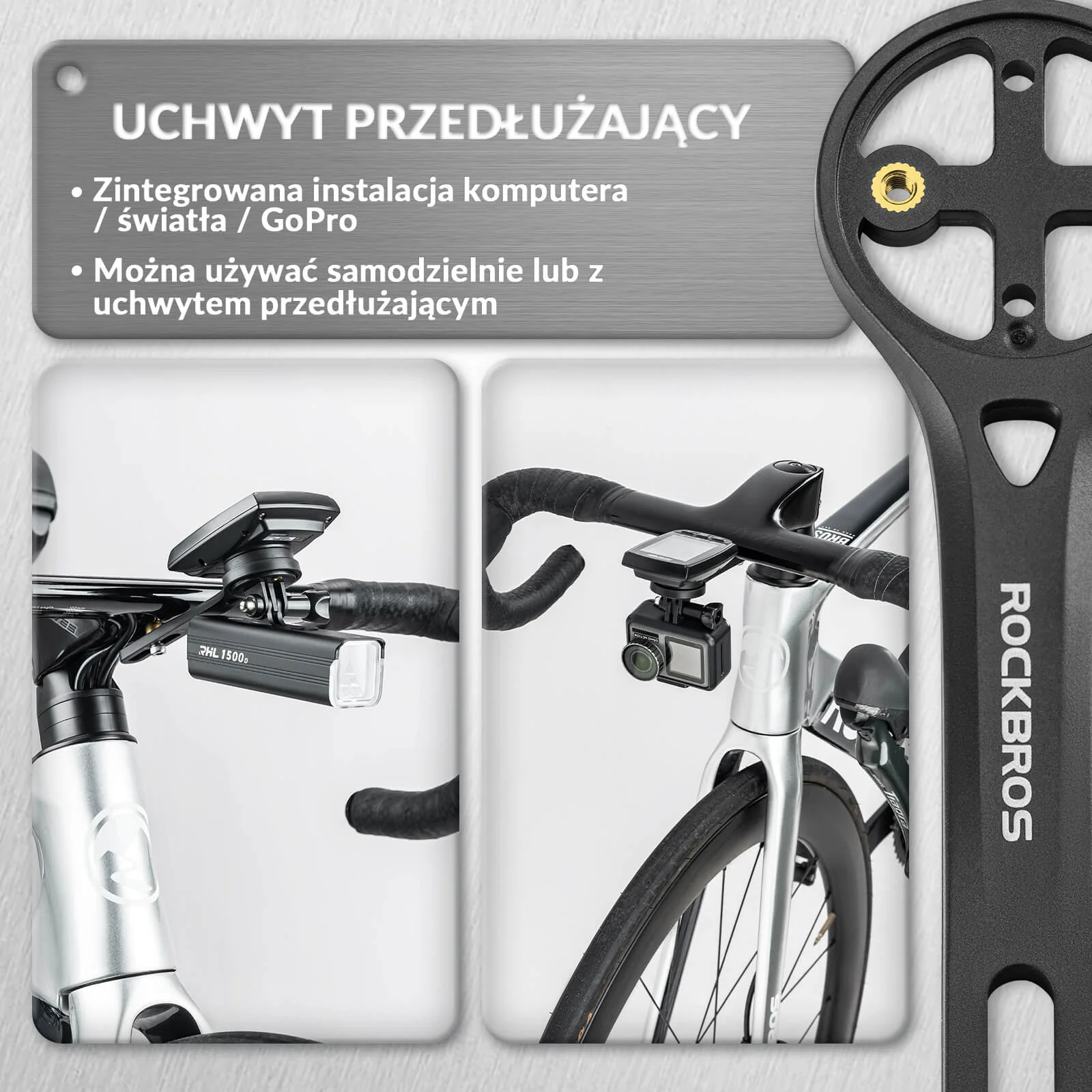 Uchwyt na Komputer Rowerowy Wszystko w Jednym - Image 4