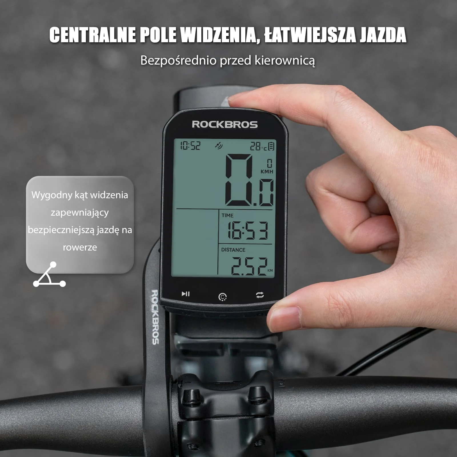 Uchwyt na Licznik Rowerowy Kompatybilny z Garmin / Wahoo / Bryton-FK-301S - Image 5