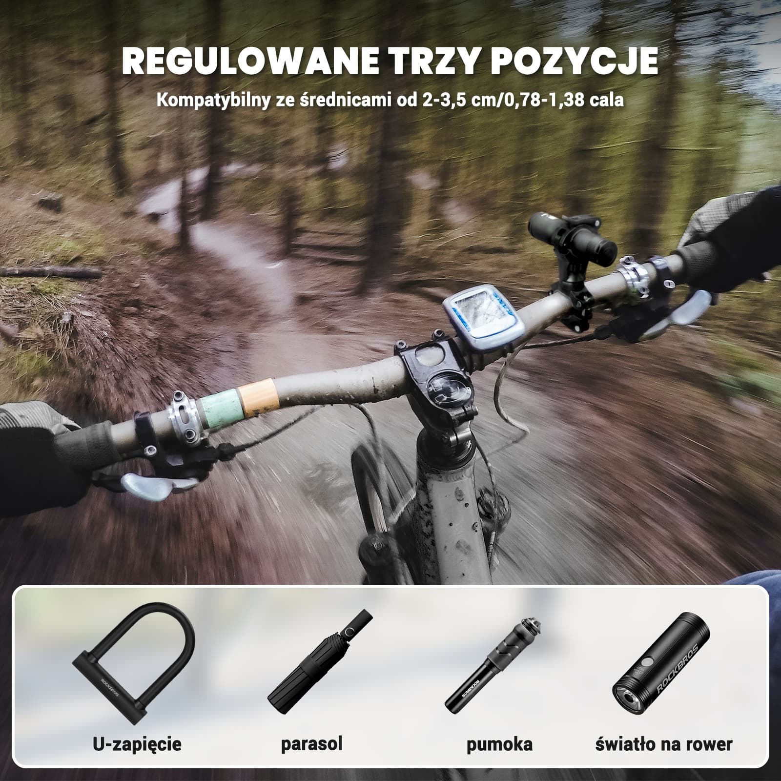 Uchwyty na Lampkę Regulowany, Stabilny, Łatwy w Instalacji - Image 11