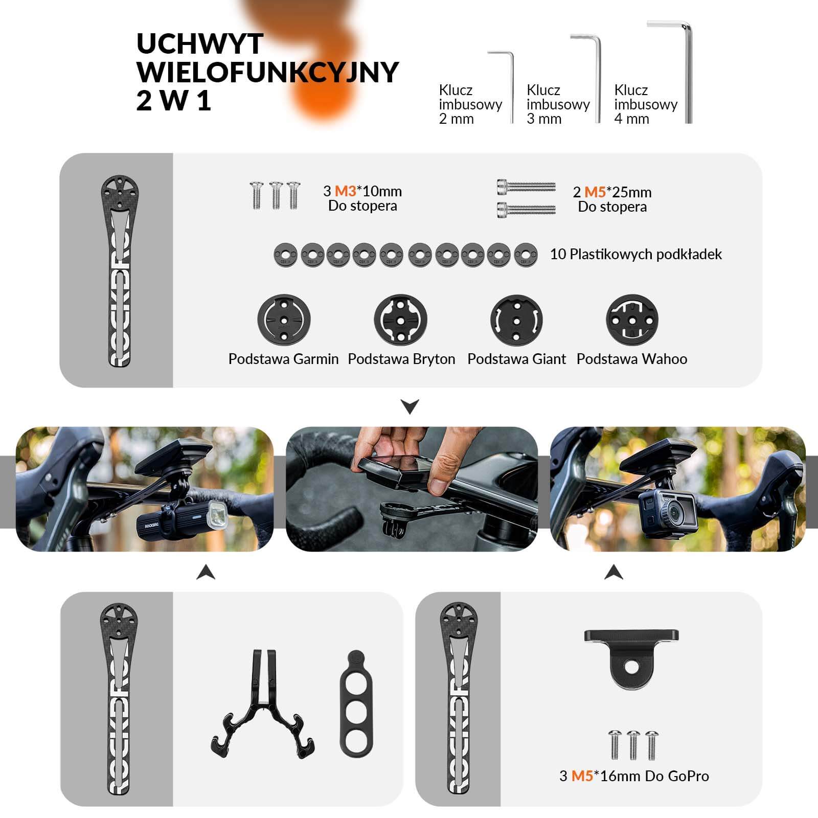 Uchwyty na Licznik Rowerowy - Image 9