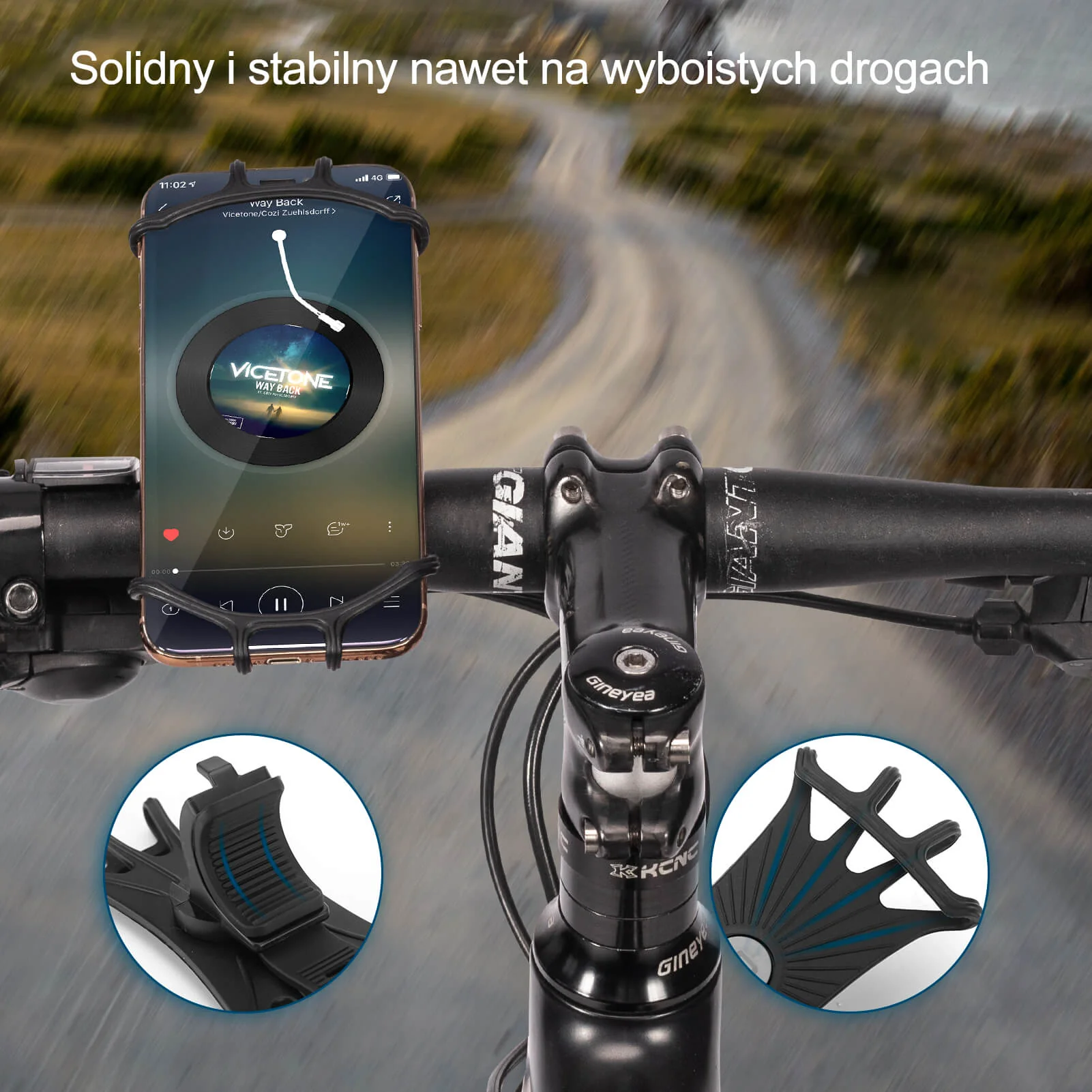 Uchwyty na Telefon Silikon Nastawny - Image 32