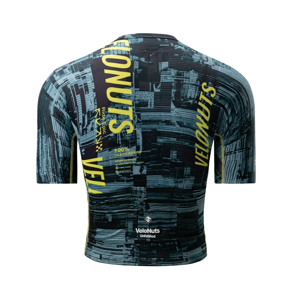 Velonuts Damska Koszulka Rowerowa Velonuts Ultra Short Krótki Rękaw, Zielona - Image 3