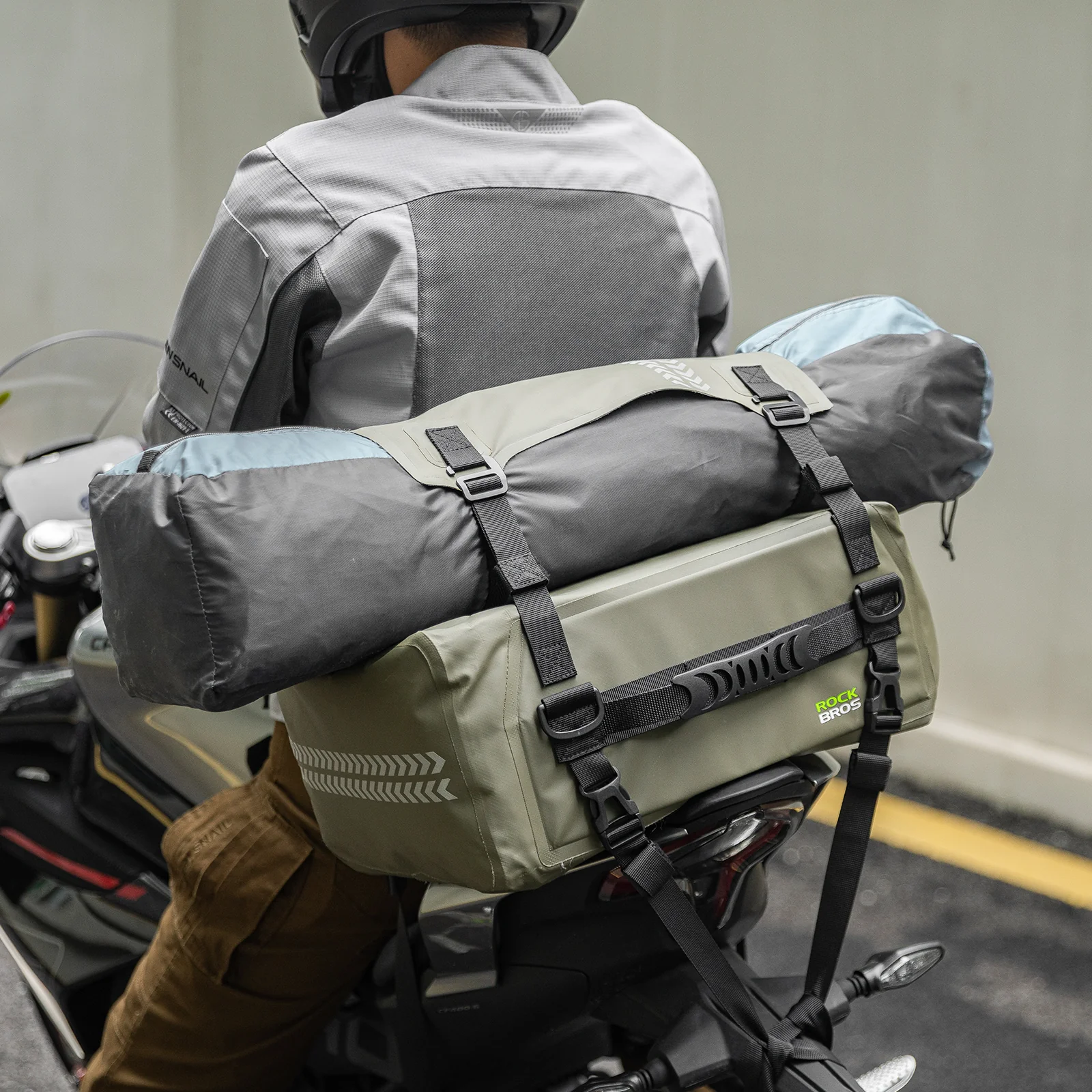 Wodoodporna Sakwa Tylna na Motocykl 30 L-AS-096 - Image 6