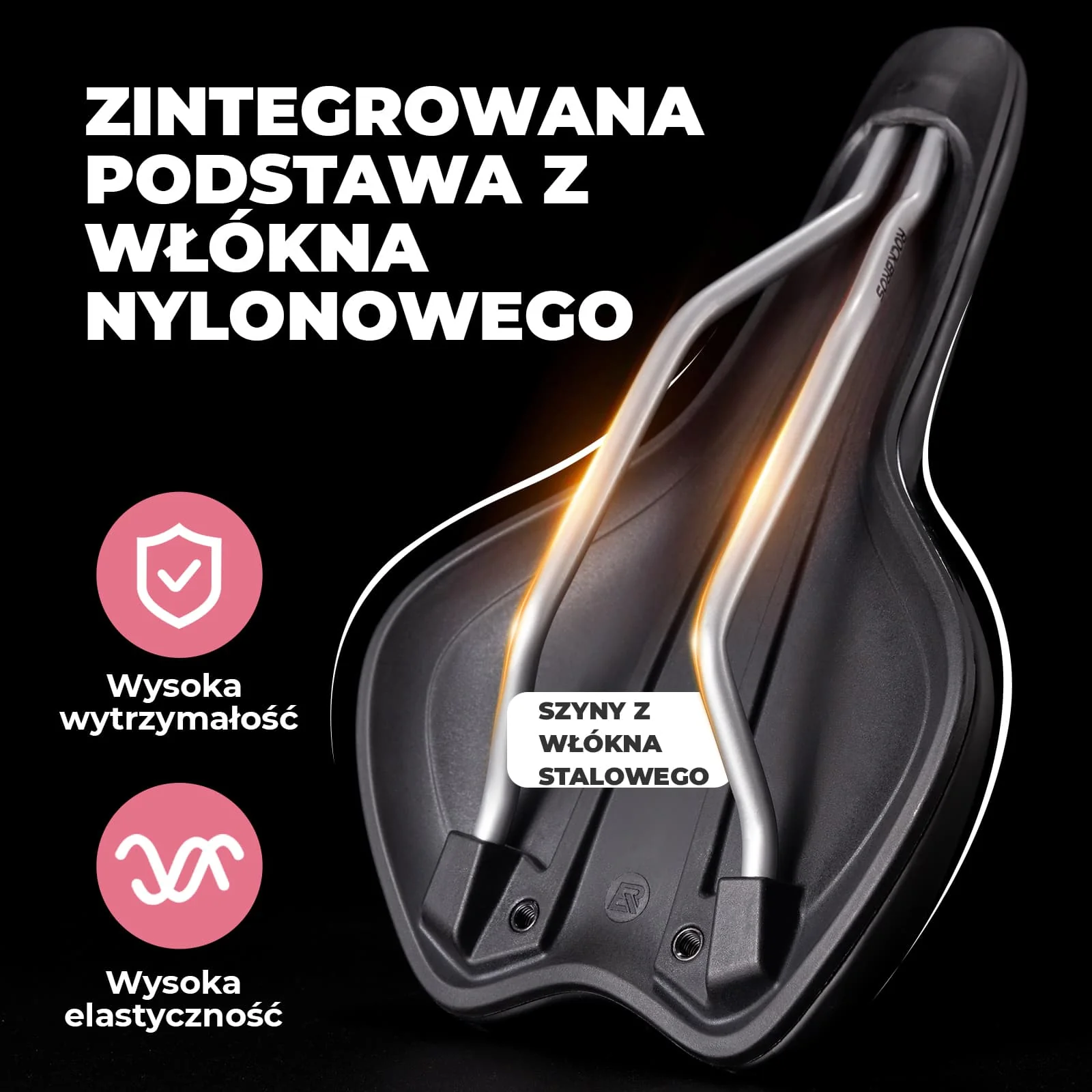 Wygodne Siodełko Rowerowe Dla Mężczyzn i Kobiet-RK145-RK155 - Image 5