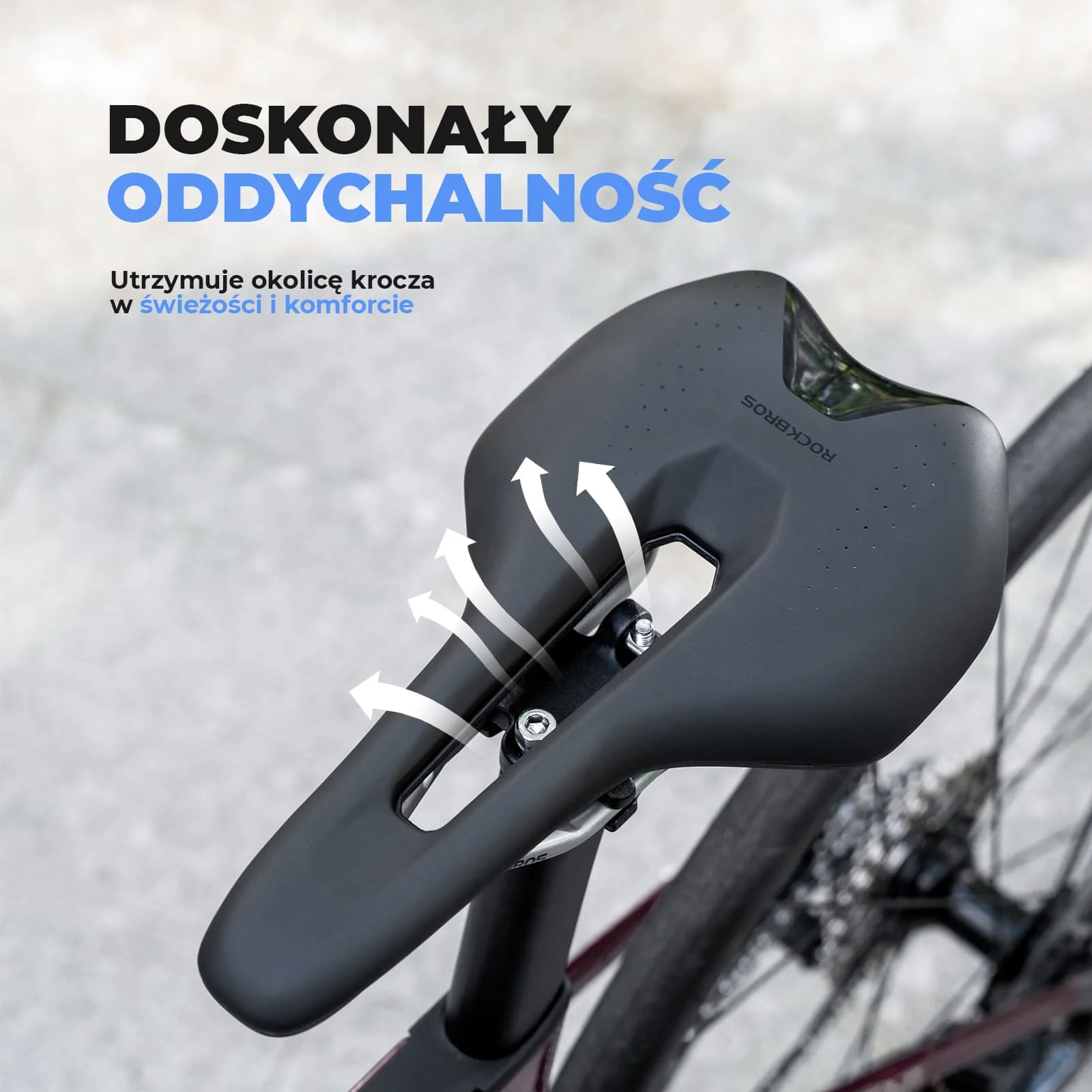 Wygodne Siodełko Rowerowe Dla Mężczyzn i Kobiet-RK145-RK155 - Image 9