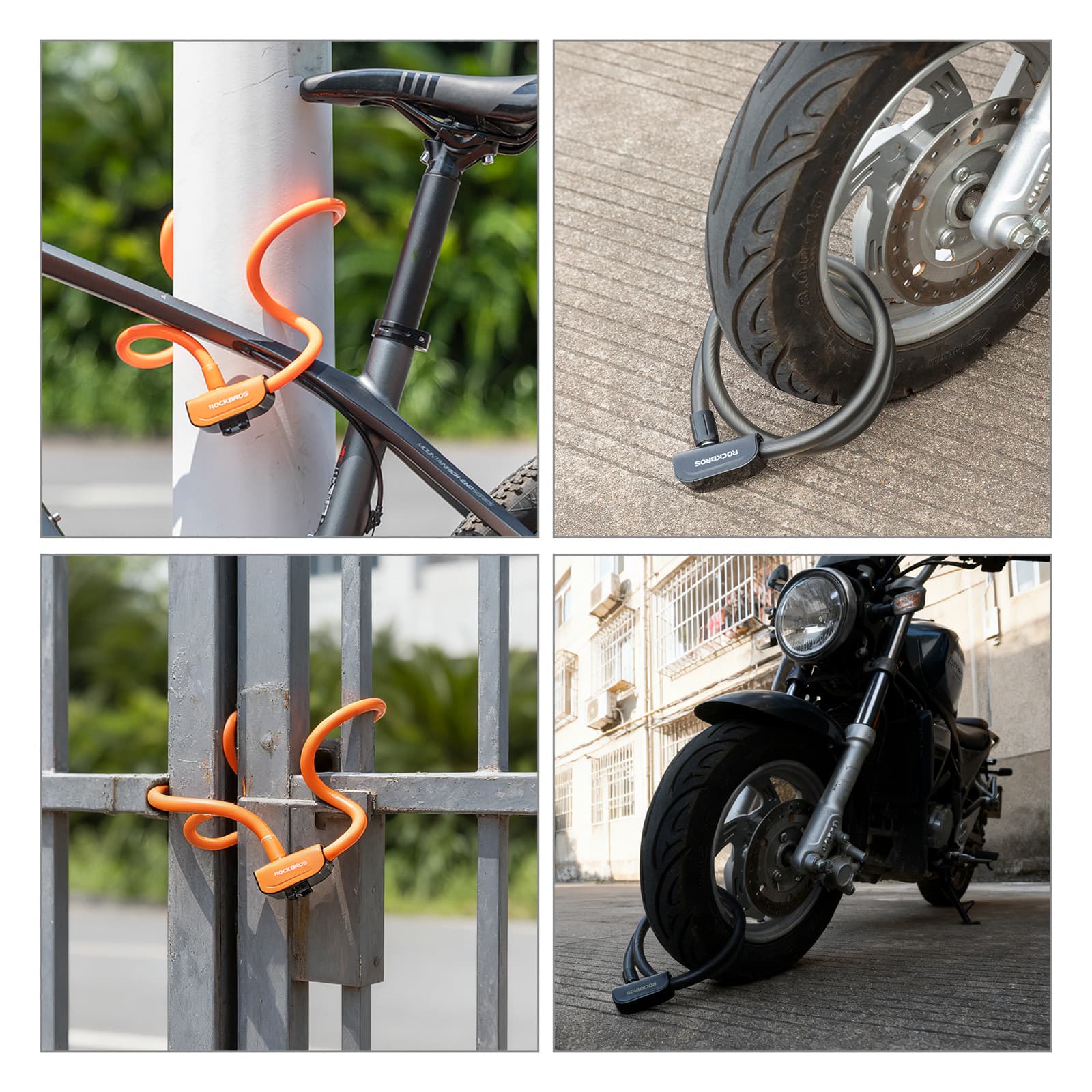 Zapięcie Rowerowe 110 cm / 11 mm Wytrzymałe, Bezpieczne i Uniwersalne - Image 14