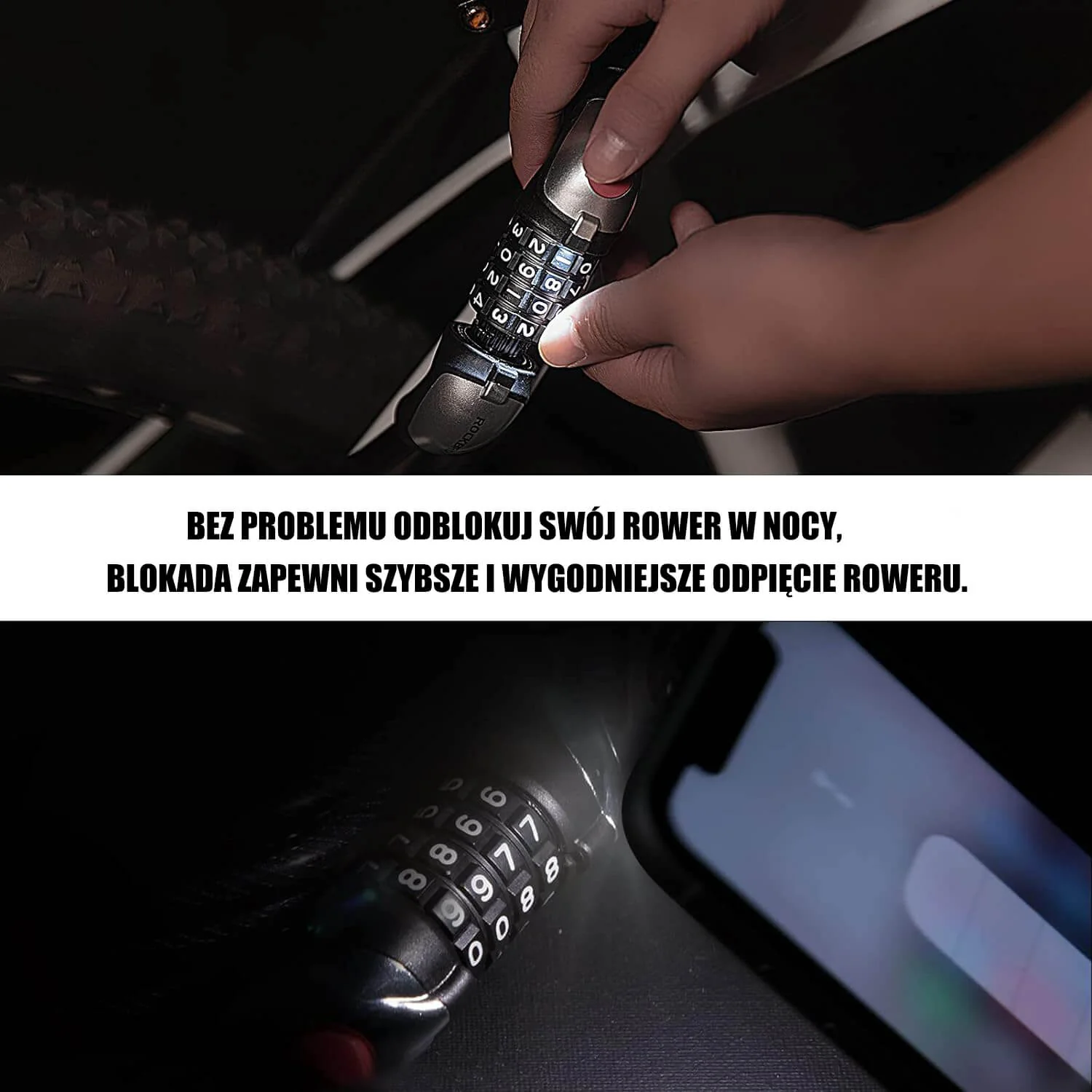 Zapięcie Rowerowe ze Stali Nierdzewnej z Diodą LED -XR2606 - Image 11