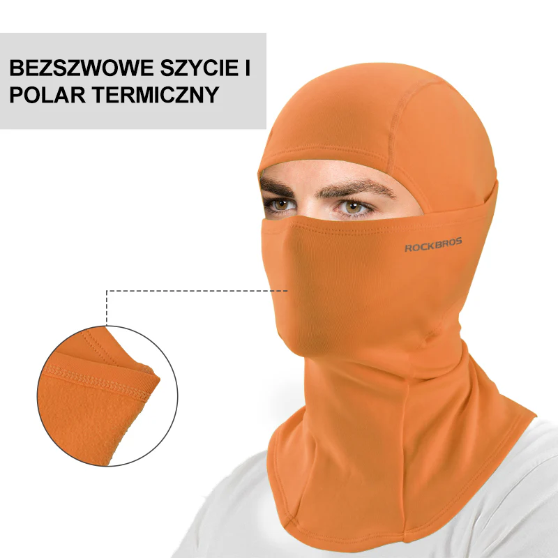 Kominiarka Jesienno-Zimowa  Wiatroszczelna Przeciwpyłowa Oddychająca Jeden Rozmiar-LF7345 - Image 11