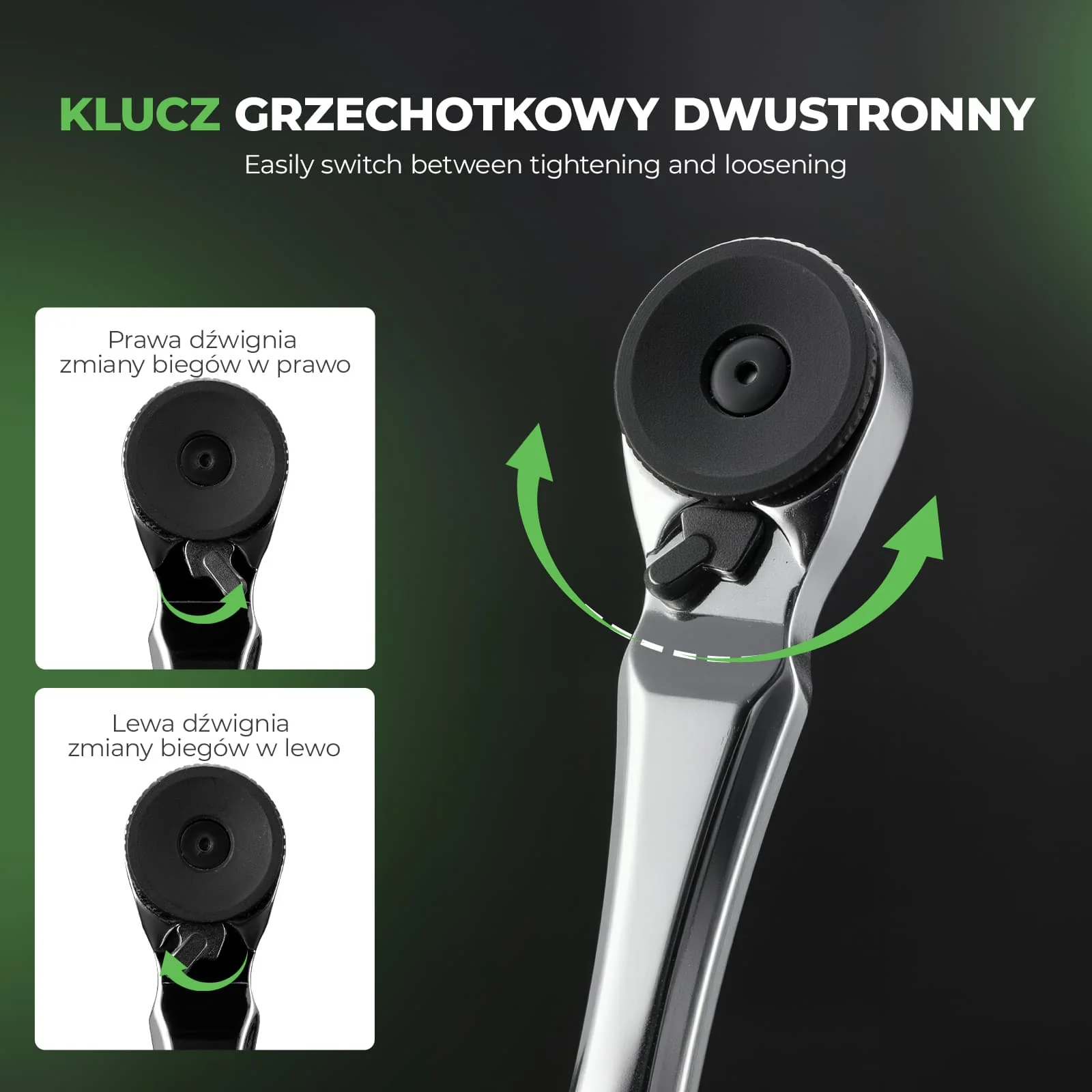 Zestaw Narzędzi Z Grzechotką Typu Flip-top Mini-TG-T8008 - Image 5