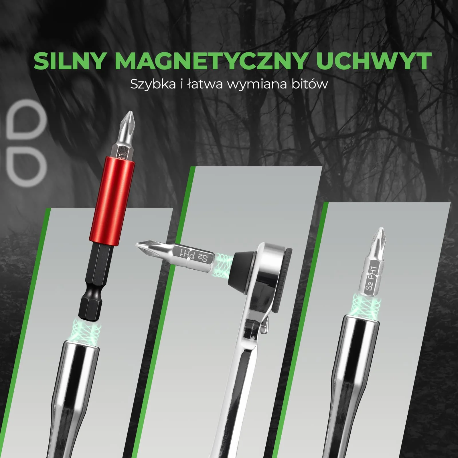 Zestaw Narzędzi Z Grzechotką Typu Flip-top Mini-TG-T8008 - Image 6
