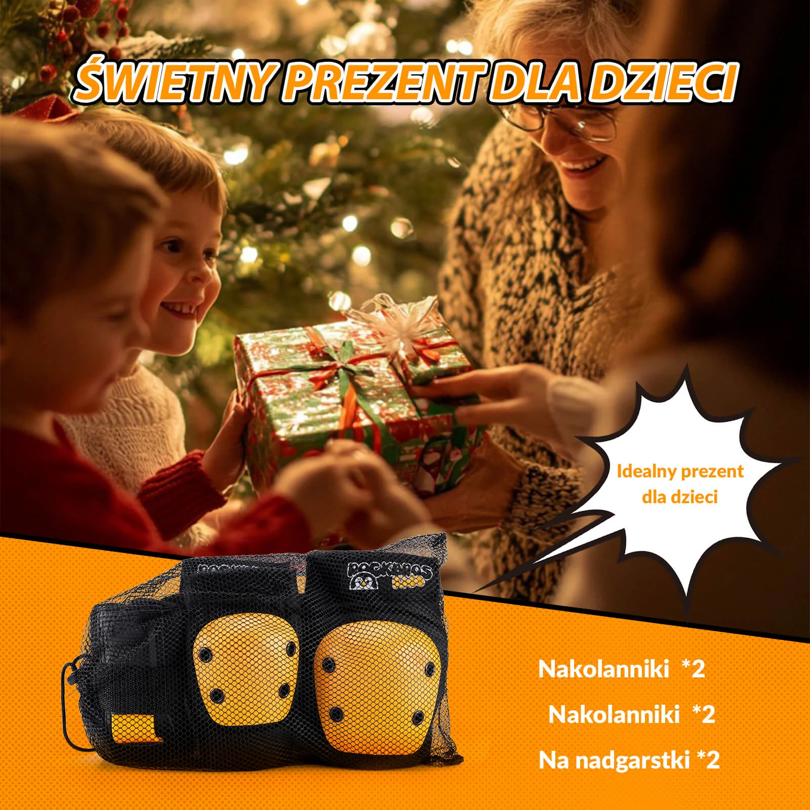 Zestaw Ochronny do Jazdy na Rowerze Dla Dzieci - Image 7
