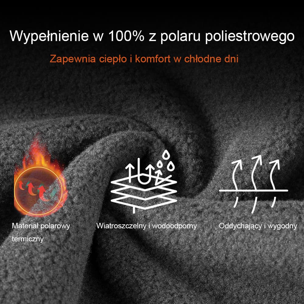 Zestawy Odzieży Rowerowej Polarowy Ciepły Do Uprawiania Sportów Na Świeżym Powietrzu - Image 6
